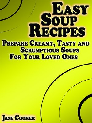 cover image of Easy Soup Recipes